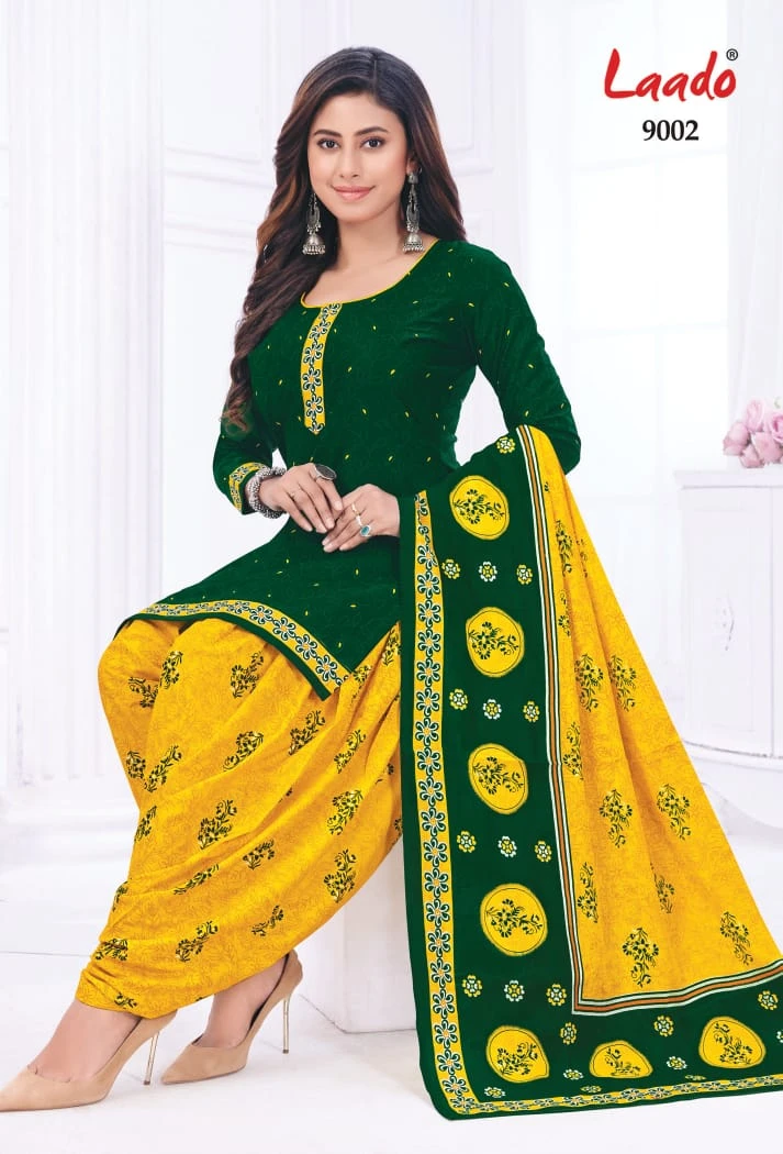 Laado Nadiya Patiyala Vol-9 - Dress Material